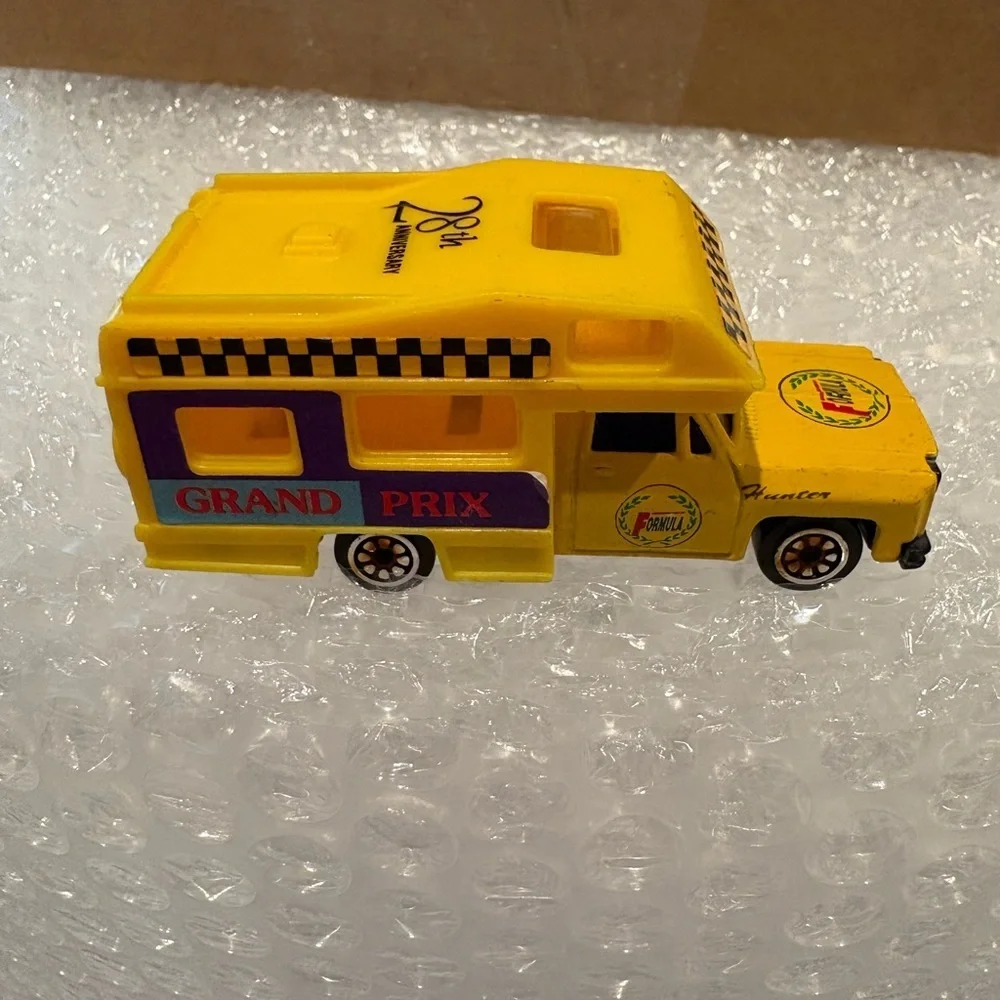 Vintage Realtoy Camper Truck Formula 28th Grand Prix Anniversary Squarebody Toy